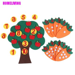 Bộ Đồ Chơi Xếp Hình Bằng Vải Không Dệt Cho Bé 1-10 Tuổi
