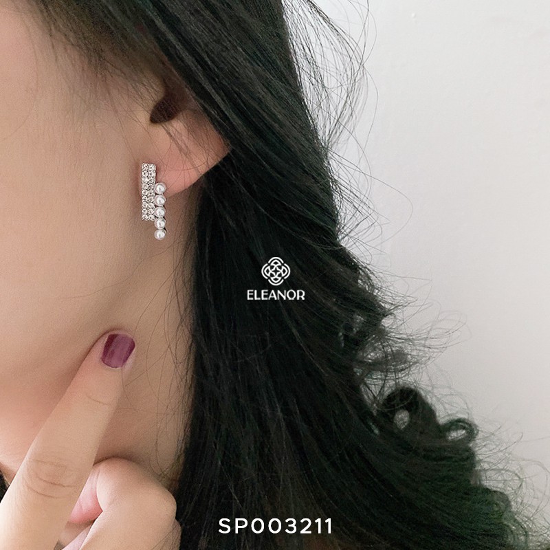 Bông tai nữ Eleanor accessories đính đá phụ kiện trang sức thời trang sang trọng