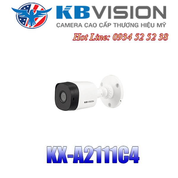 Camera 4 in 1 hồng ngoại 2.0 Megapixel KBVISION KX-A2111C4 | WebRaoVat - webraovat.net.vn