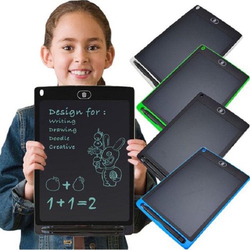 Bảng Viết Điện Tử LCD Thông Minh Tự Động Xóa - 8.5 inch Không Dính Tay cho bé