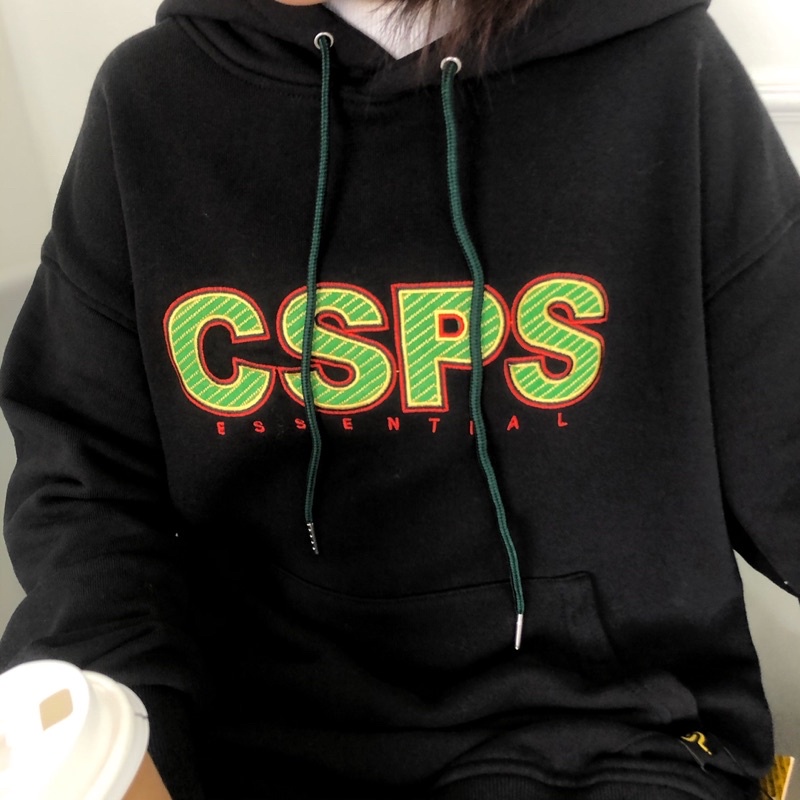 ÁO HOODIE CSPS ĐEN
