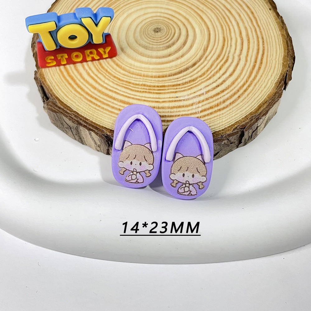 dép hoạt hình Resin phụ kiện dép Crocs charm DIY khóa giày crocs jibbitz Nhựa trang sức Phụ kiện trang trí giày crocs nút trang trí điện thoại di động Nắp đậy / Khung ảnh / Cốc nước / Túi Nguyên liệu làm phụ kiện handmade sáng tạo