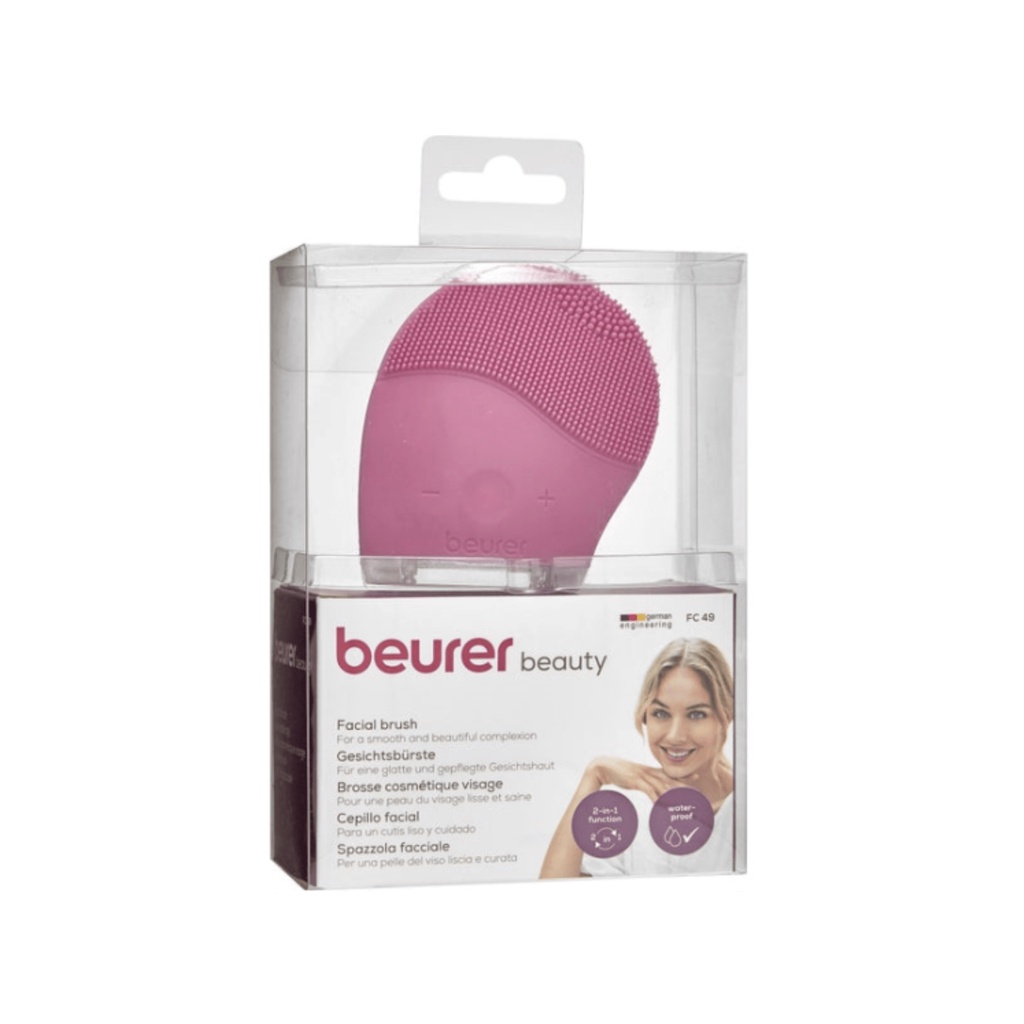 Máy rửa mặt massage Beurer FC49 Đức mini cầm tay chống nước, làm sạch sâu da - Shop Viloet