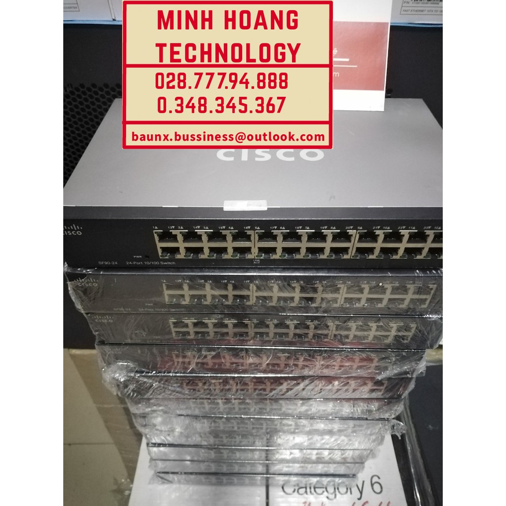 Switch Linksys Cisco SF90-24