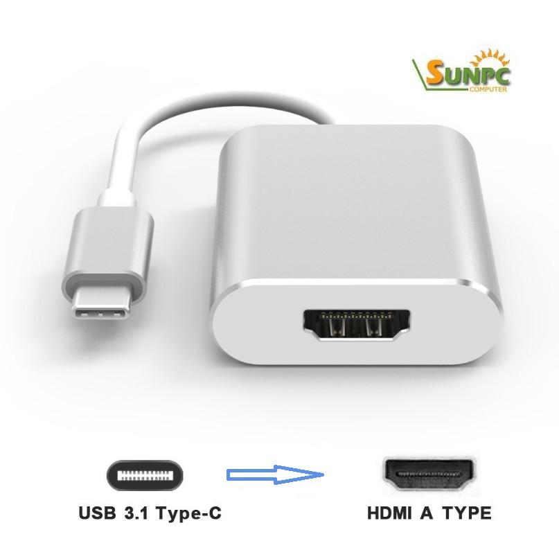 Cáp USB Type-C to HDMI loại tốt