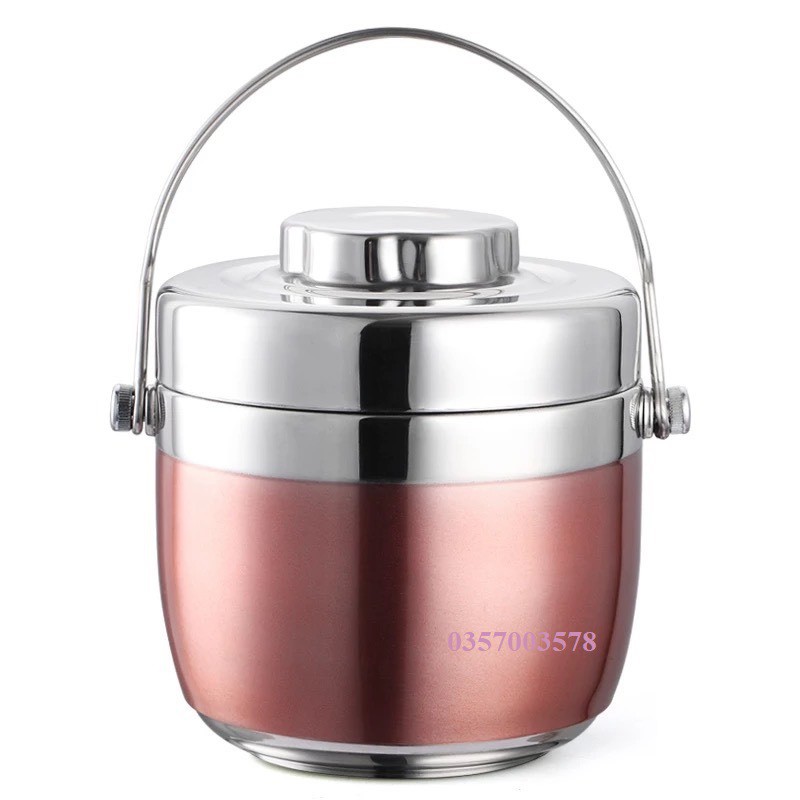 Cặp lồng inox giữ nhiệt dáng nhỏ