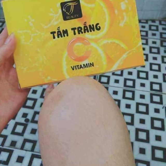 Tắm trắng cam vitamin c