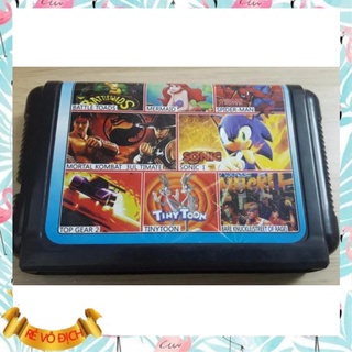 Băng game 8 in 1 trò chơi cho máy sega 16 bit