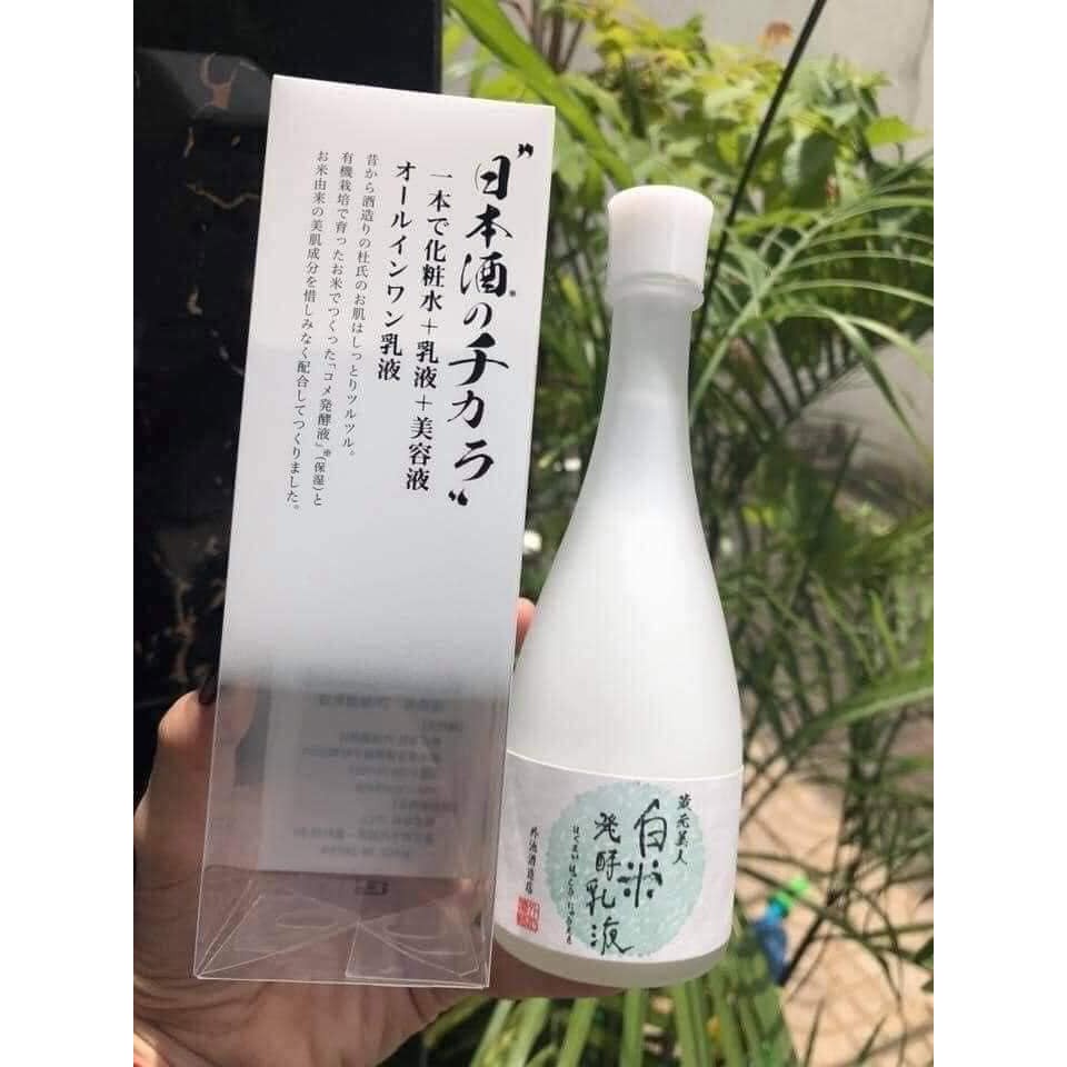 Sữa dưỡng da Kuramoto Bijin Sake Lotion Nhật Bản 120ml