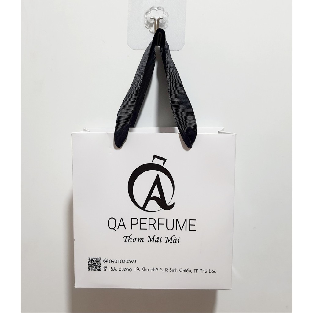 100 Túi in theo yêu cầu size vuông nhỏ đựng nước hoa, mỹ phẩm