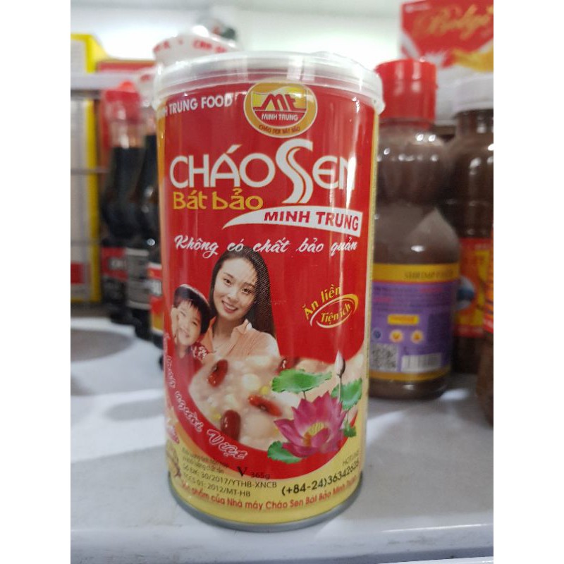 Cháo sen bát bảo ăn liền