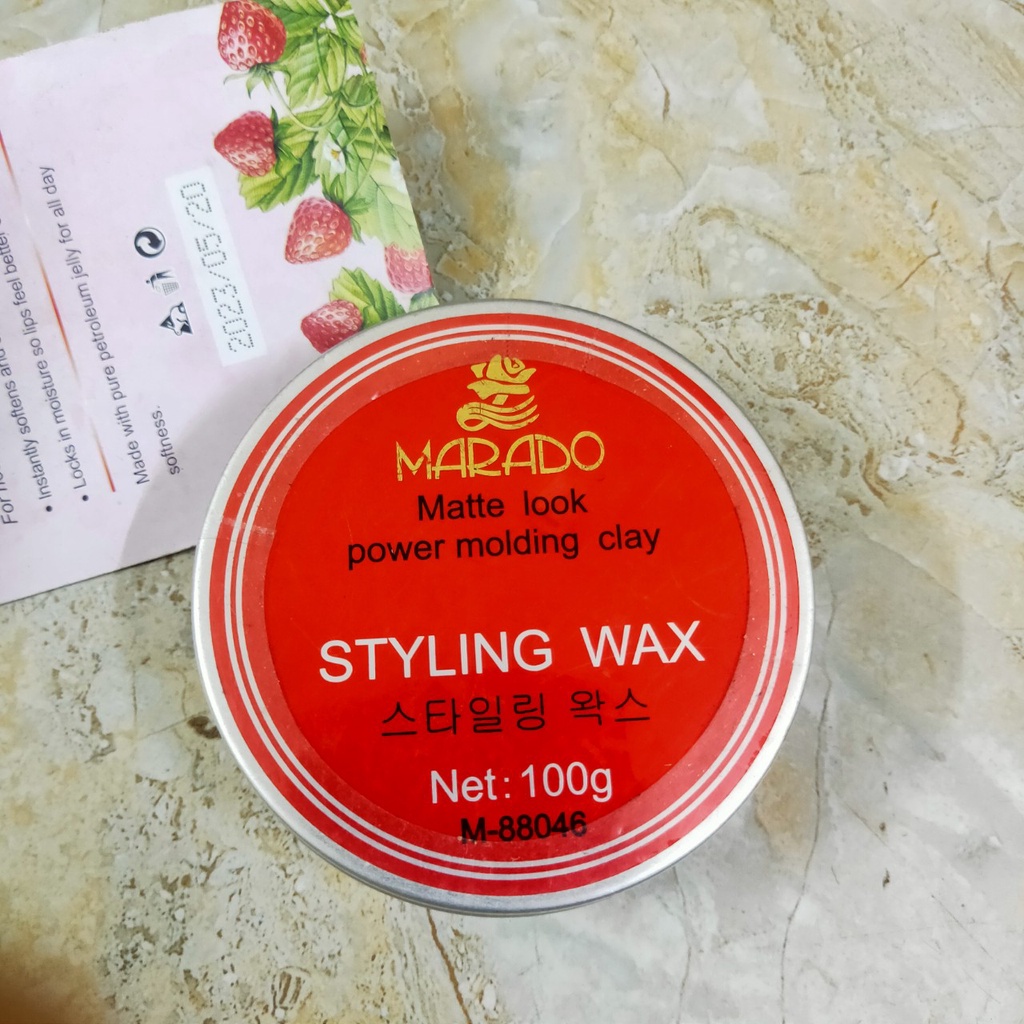 Sáp tạo kiểu tóc Nam loại mềm Styling Wax hãng MARADO mã M88046