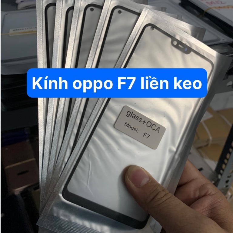 kính oppo F7 - kính ép liền keo