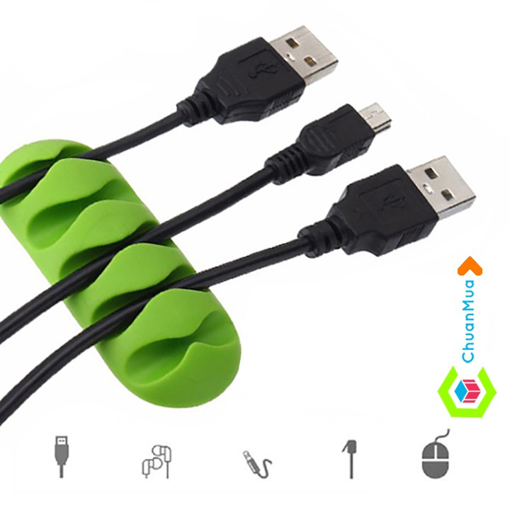 Dụng Cụ Kẹp Dây Cáp Gọn Gàng Tiện Lợi