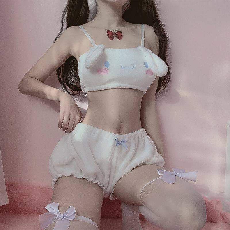 (hàng order) set đồ ngủ con thỏ siêu dễ thương + ảnh thật | BigBuy360 - bigbuy360.vn