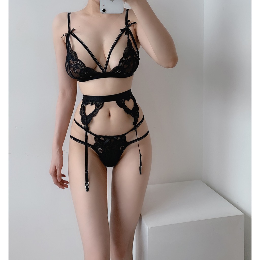 Đồ lót 2 mảnh sexy dây nịt bụng gơi cảm quyến rũ | BigBuy360 - bigbuy360.vn