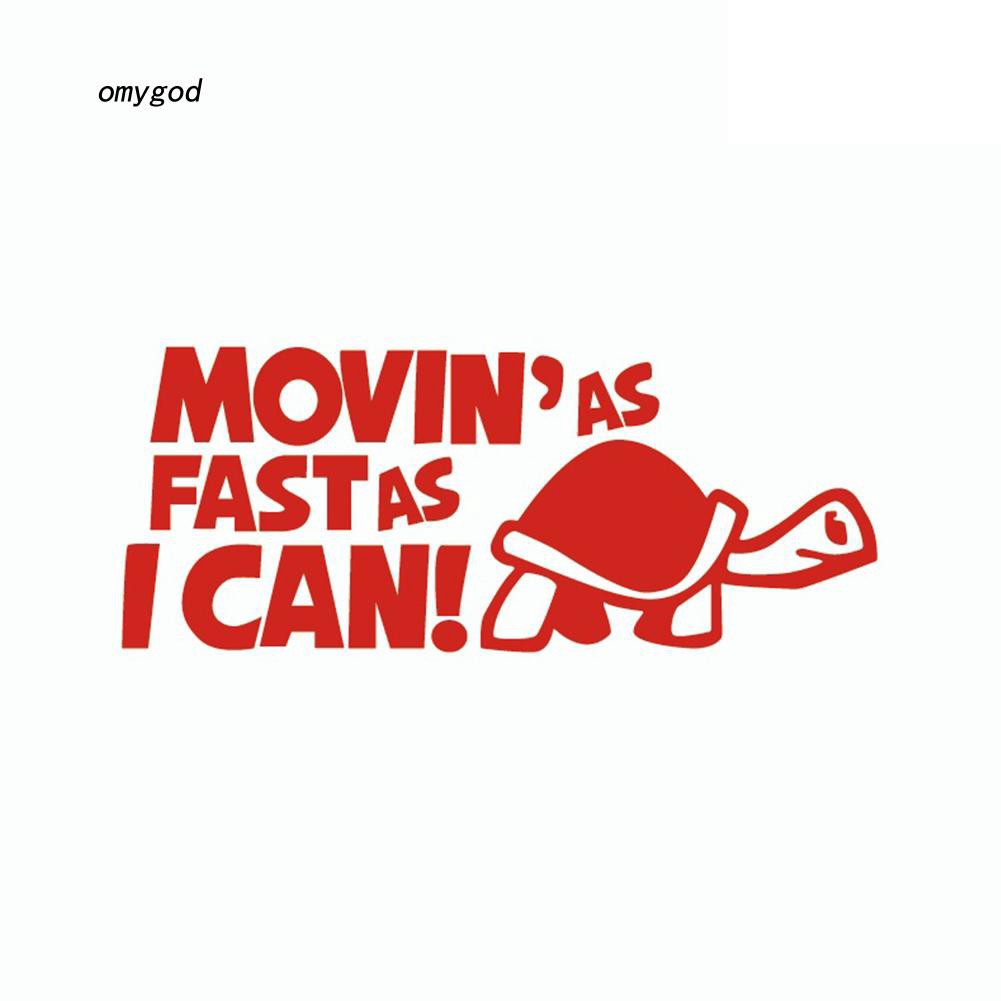 Miếng Dán Cửa Sổ Xe Hơi Họa Tiết Rùa Hoạt Hình Dễ Thương Bắt Mắt