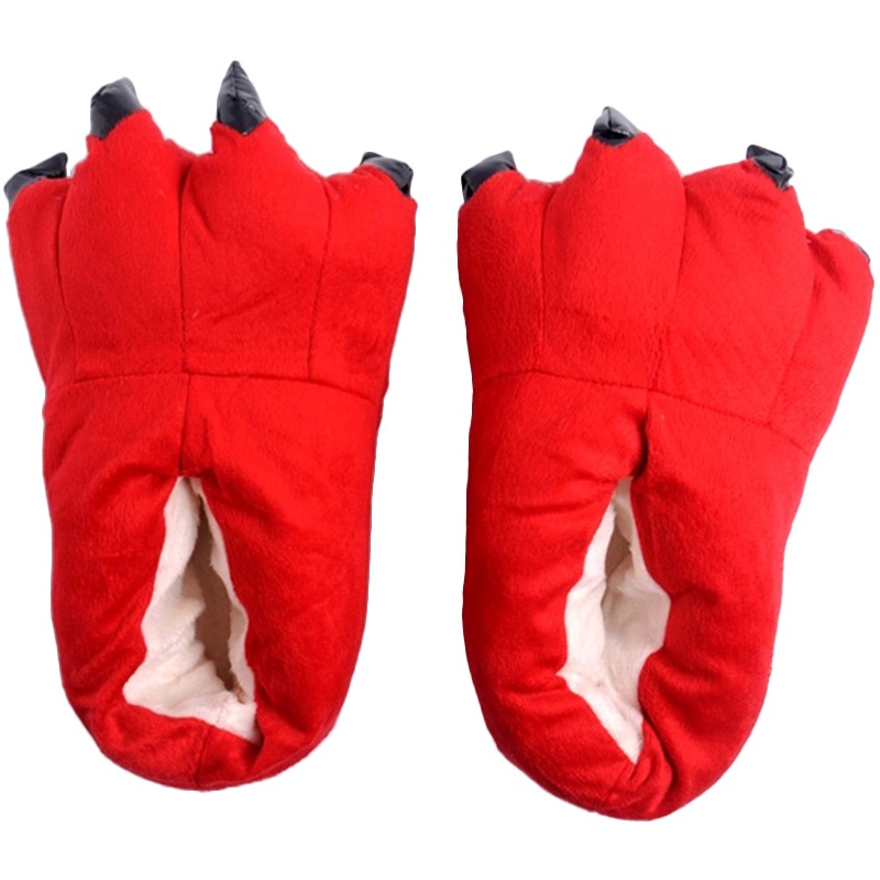 Dép đi trong nhà hình bàn chân thú vật hoạt hình dễ thương