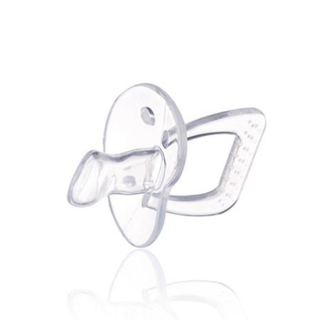 Ti giả bằng silicon an toàn cấp thực phẩm màu sắc trong suốt dành cho các bé