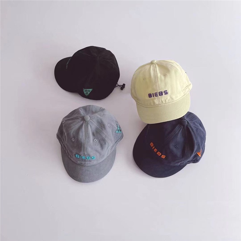 Mũ lưỡi trai LINJW họa tiết thêu phong cách Hàn Quốc thời trang mùa hè 2022