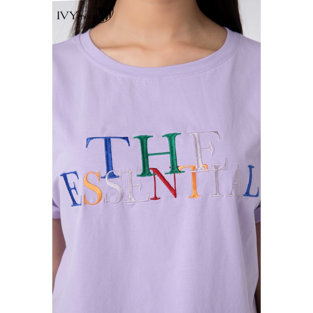 Áo thun nữ The Essential IVY moda MS 57M6574