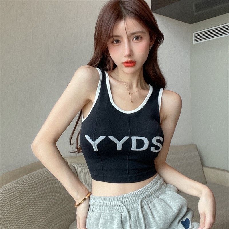 Áo bra tập gym thể thao nữ YYDS có mút nâng ngực và định hình YUKI STORE 832