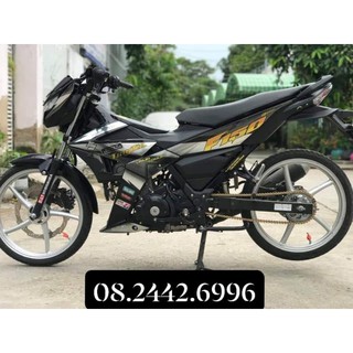 Tem rời Crom Satria cực sáng đẹp. Tem 3 lớp cao cấp bao bay màu