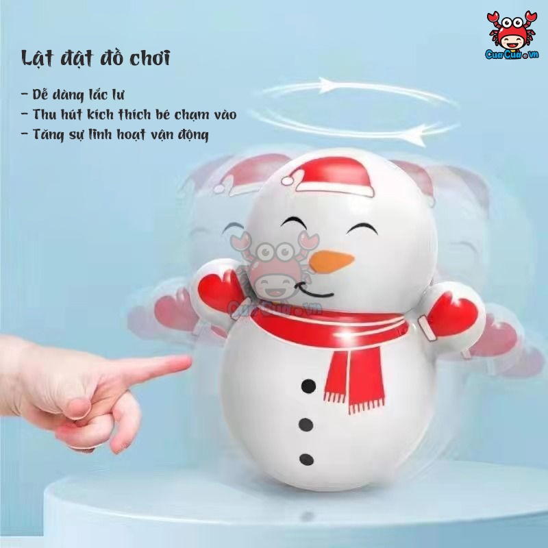 [COMBO 5] Lật đật mini doraemon cho bé - đồ chơi squid game mini trò chơi con mực nhiều mẫu dễ thương trang trí để bàn