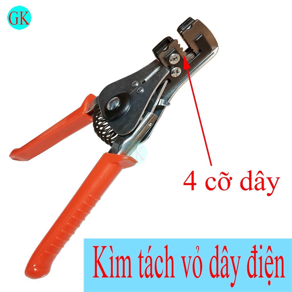 Kìm tách vỏ dây điện 4 cấp