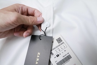 Sơmi Zara Basic
