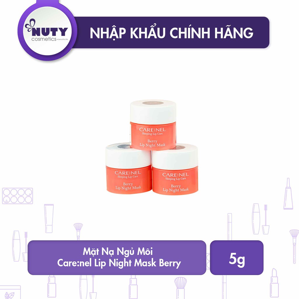 [MẪU MỚI] Mặt Nạ Ngủ Môi Mini Care: nel Lip Sleeping Mask (5g)