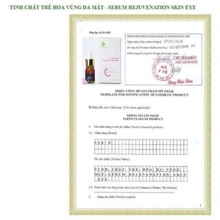 Tinh chất trẻ hóa vùng da mắt Suen