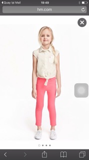 Quần legging bé gái