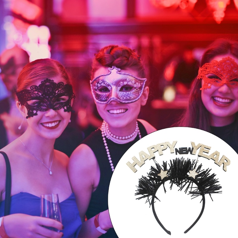 Băng Đô Cài Tóc Mừng Năm Mới 2023