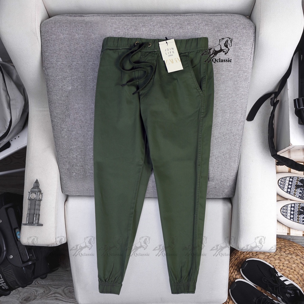 Quần jogger nam kaki vải dày mặc mềm mại, dễ dàng vận dộng di chuyển chơi thể thao siêu đã Q0010