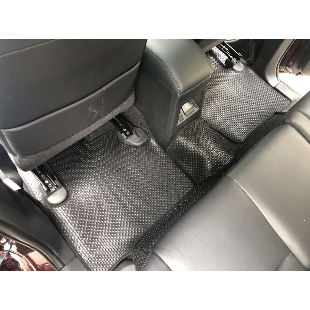 Thảm Lót Sàn Ô Tô KATA Cao Cấp Cho Xe Mitsubishi Pajero Sport  - Không mùi, Không ẩm mốc, Dễ dàng vệ sinh