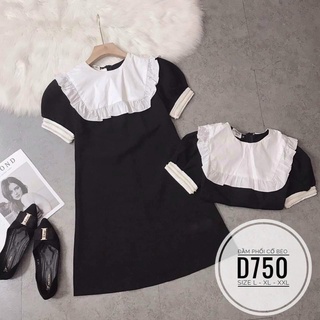 Đầm phối trắng size 55-90ký (ML982)