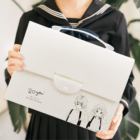 Túi lưới đựng hồ sơ nhiều ngăn phong cách Hàn Quốc cho nam và nữ