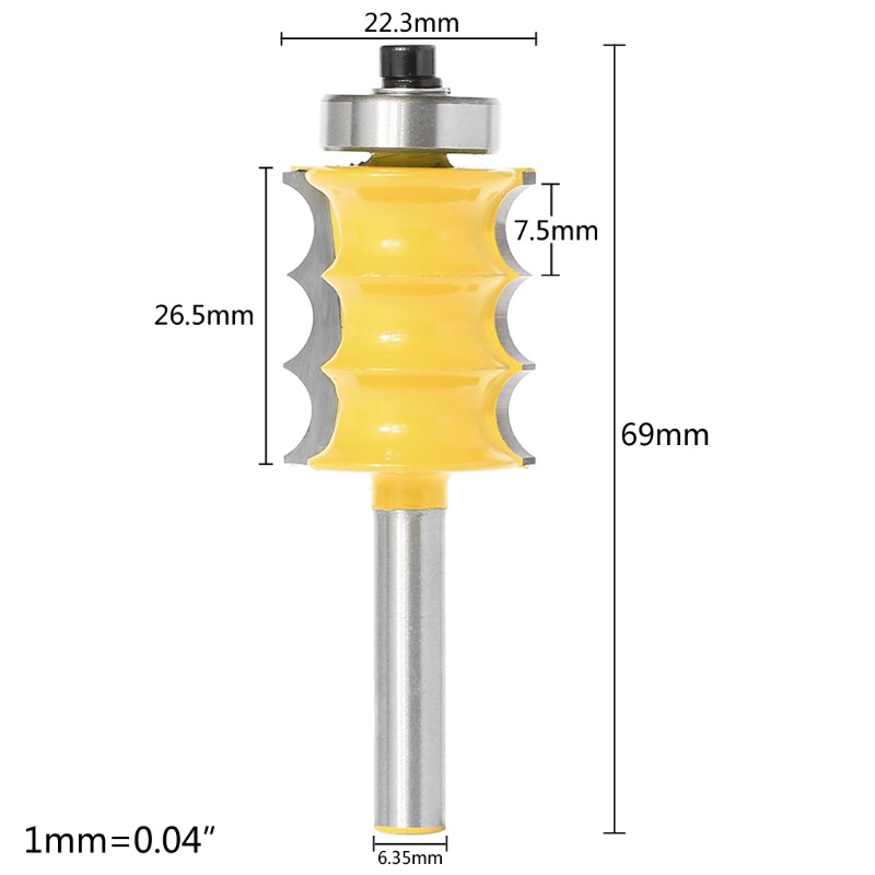 Mũi Phay Router 1 / 4 &quot;Chuyên Dụng Cho Làm Mộc