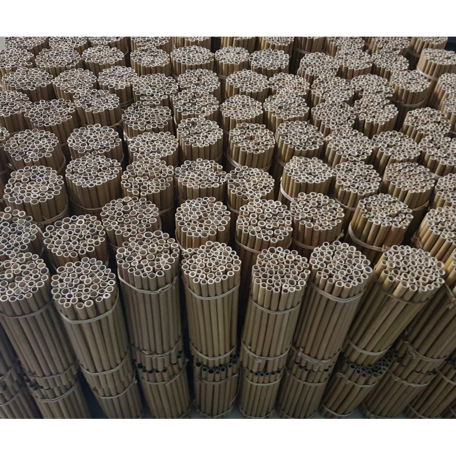 SET 10 Ống hút tre loại II ,thích hợp với mọi loại đồ uống - Bamboo straw | BigBuy360 - bigbuy360.vn
