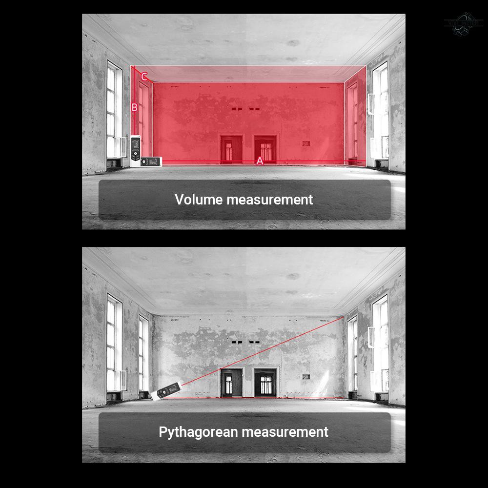 Máy đo khoảng cách bằng laser mini cầm tay chất lượng