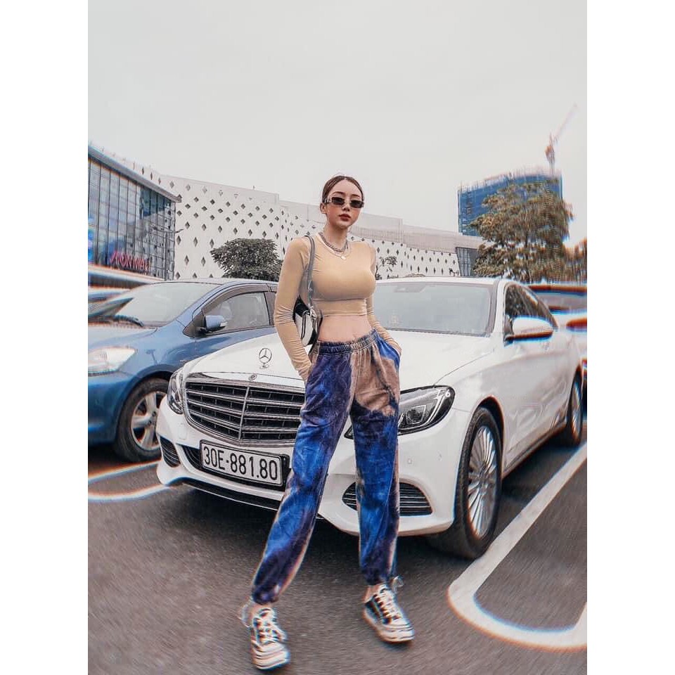 [Mã FAMAYWA giảm 10K đơn 50K] Áo Croptop Tay Dài Dáng Ôm Len Tăm (hình thật/có video/sẵn) | BigBuy360 - bigbuy360.vn