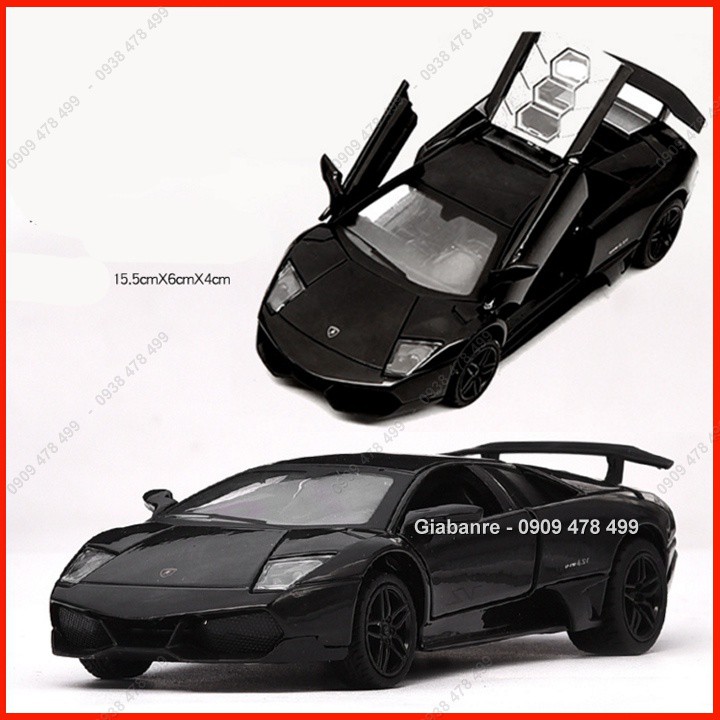 Xe Mô Hình Kim Loại Lamboghi Murcielago - Mz - Tỉ Lệ 1:32 - 9755