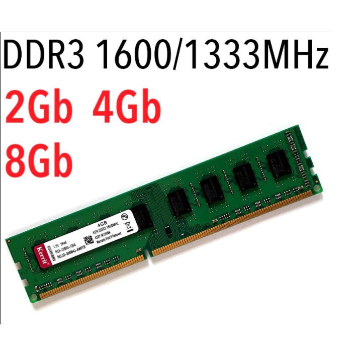 Ram DDR3 4GB,8GB , RAM PC 4gb,8gb/1600 ,4gb,8gb/1333,Hỗ trợ mọi loại main dùng ram DDR3