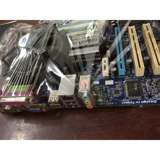 Combo main Gigabyte G41 DDRIII socket 775+2Gb+E5300+Quạt+Fe [giá rẻ]