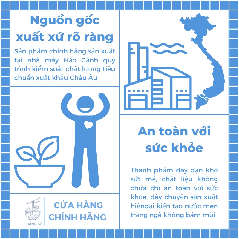 Bát cơm hoa văn sứ siêu nhẹ - Sứ xương siêu nhẹ Minh Châu - Vỡ 1 đổi 1