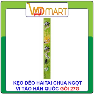 Kẹo dẻo Haitai vị táo Hàn quốc cho bé gói 27g