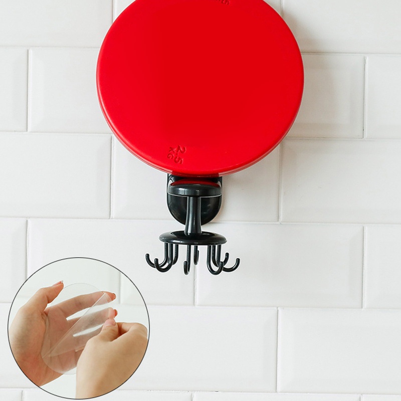 Móc Treo Đồ Dùng Nhà Tắm / Bếp Đa Năng Kèm 8 Móc Treo Xoay 360 Độ Tiện Dụng° Rott Rott Chất Lượng Cao Chuyên Dùng