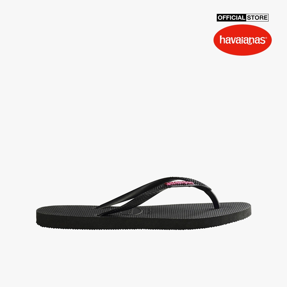 HAVAIANAS - Dép nữ Slim Logo Metallic 4119875-1094