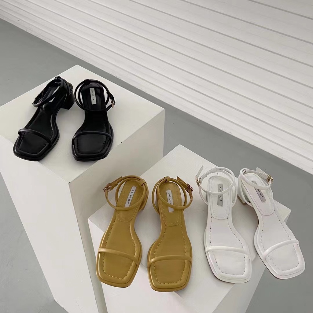 Sandal quai mảnh basic 308-1 - Kachi House